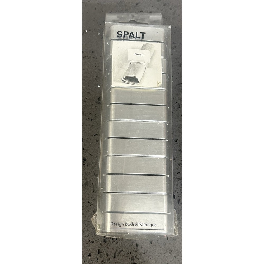 NEW‎ IKEA Spalt Napkin Rings with Place Setting Name Card Holders Slot Set of 6